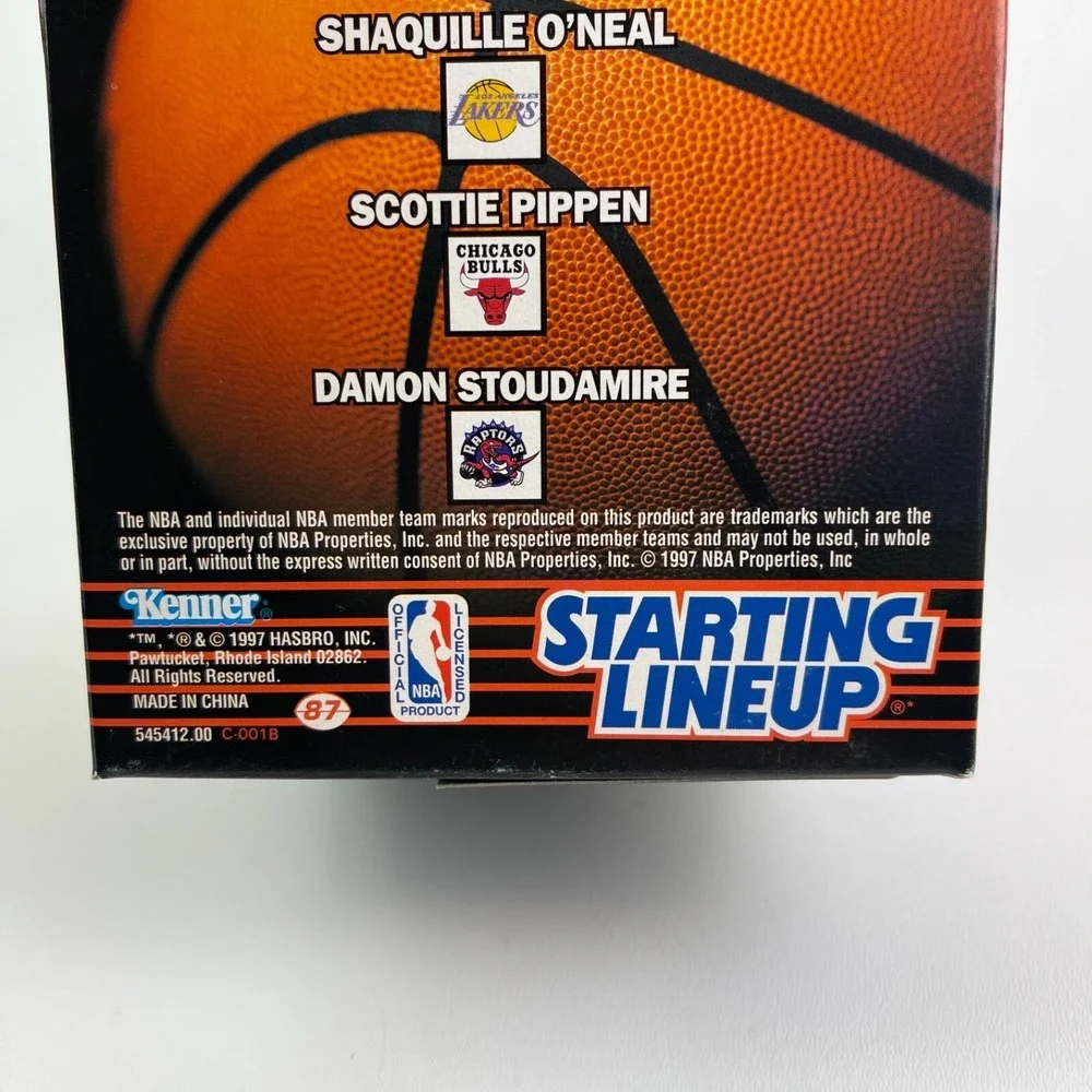 Starting Lineup Houston Rockets Charles  Barkley Figure NBA 1997 Backboard King